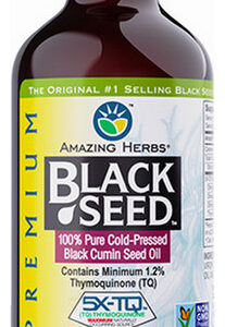 Óleo De Semente Preta 4 Onças Da Amazing Herbs
