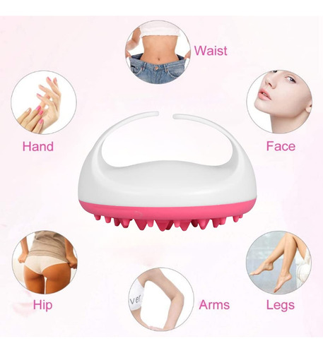 Escova De Massagem Corporal Portátil, Escova De Massagem - Imagem 3