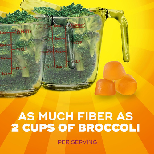 Metamucil Fiber Gummies For Adults, No Sugar Added Orange... - Imagem 4