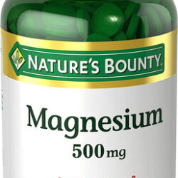 Magnésio 500 Mg Nature Bounty 200 Comprimidos