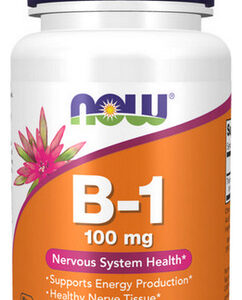 Vitamina B-1 100 Mg 100 Comprimidos Da Now Foods