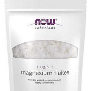 Flocos De Magnésio (26,5 Onças) Da Now Foods