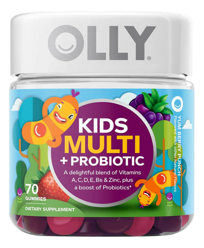 Multivitamínico Kid's Multi + Probiótico Gummy 0 Yum Berry 7