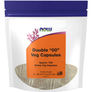 Cápsulas Vegetarianas Vazias 750 Cápsulas Da Now Foods