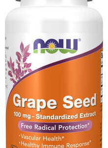 Semente De Uva 100 Mg 100 Cápsulas Da Now Foods