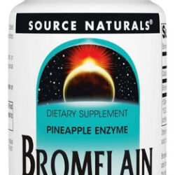 Bromelain 500 Mg 60 Tabs By Source Naturals