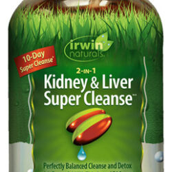 Super Cleanse 180 Cápsulas Gelatinosas 2 Em 1 Para Rins E Fí