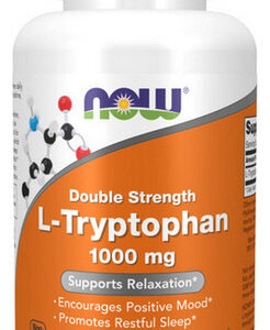 L-triptofano 1000 Mg 60 Comprimidos Da Now Foods
