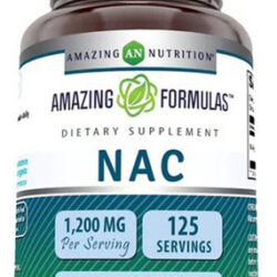 Fórmulas Incríveis Nac 600 Mg 250 Cápsulas Da Amazing Nutrit
