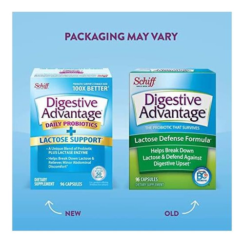 Cápsulas Advantage Lactose Defense (96 Unidades Em Uma) - Imagem 5