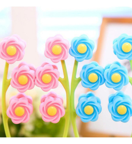 Rolo De Massagem Facial Massageador Facial Em Forma De Flor - Imagem 14
