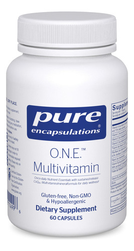 Encapsulamentos Multivitamínicos Puros O.n.e. Com Antioxidan