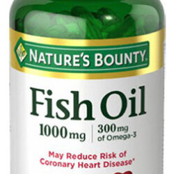 Óleo De Peixe 1000 Mg (145 Unidades) Da Nature's Bounty