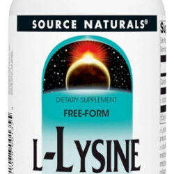 L-lysine 3.53 Oz (100 Gms) By Source Naturals
