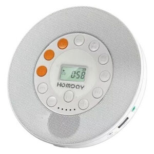 Para Leitor De Cd Portátil Com Alto-falante