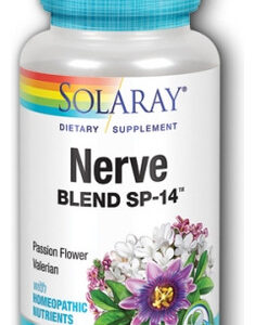 Nerve Blend Sp-14 100 Cápsulas Da Solaray