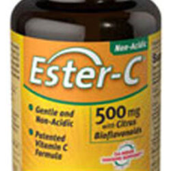 Ester-c Com Bioflavonóides Cítricos 500 Mg 120 Cápsulas Da A