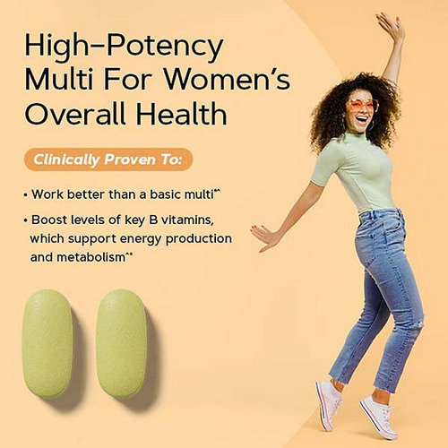 Multivitamínico Gnc Para Megaenergia E Metabolismo Feminino - Imagem 2