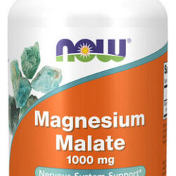 Malato De Magnésio 1000 Mg 180 Comprimidos Da Now Foods