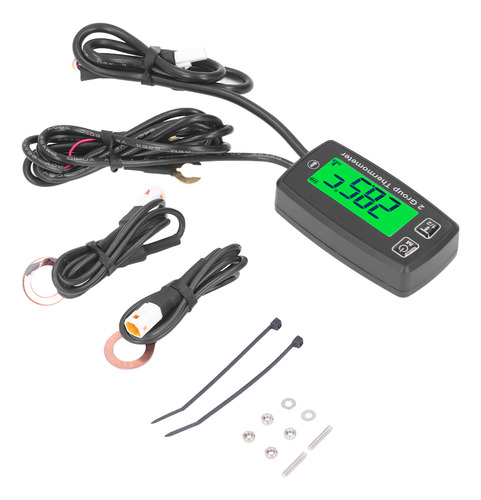 Termômetro Digital, Medidor De Temperatura De Motor Lcd De C - Imagem 8