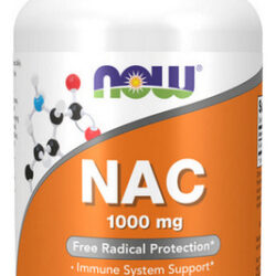 N-acetil-l-cisteína (nac) 1000 Mg 120 Comprimidos Da Now Foo