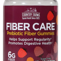 Fiber Care Gummies 120 Count By Country Farms