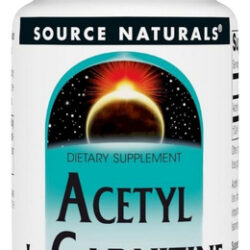 Acetyl L-carnitine 500 Mg 30 Tabs By Source Naturals