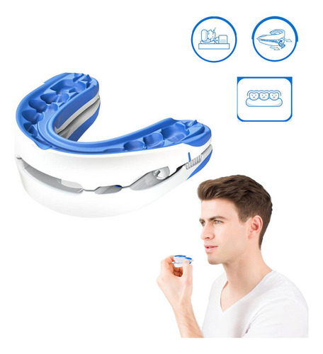 Adjustable Mouth Guard With Anti-snoring Device. - Imagem 2