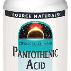 Pantothenic Acid 250 Mg 250 Tabs By Source Naturals