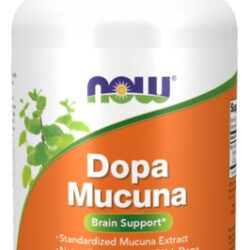 Dopa Mucuna 180 Cápsulas Vegetarianas Da Now Foods