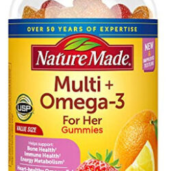 Suplemento Multivitamínico Feminino Nature Made Com Ômega-3