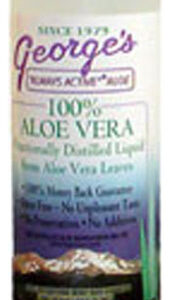 Aloe Líquido De 8 Onças Da George's Aloe Vera