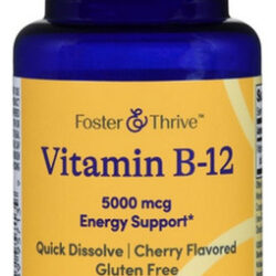 Vitamina B-12 500 Mcg 60 Comprimidos Da Foster And Thrive
