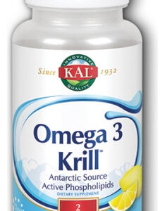 Cápsulas Gelatinosas Omega 3 Krill 60 Da Kal