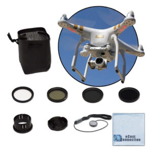 Kit De Filtro Ecostconnection 37mm Para Dji Phantom 3 Series