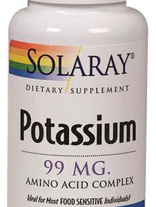 Potássio 99 Mg 200 Cápsulas Da Solaray