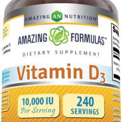 Fórmulas Incríveis Colecalciferol De Vitamina D3 - 10.000 U