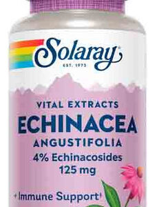 Echinacea Root Extract 125 Mg 60 Caps By Solaray