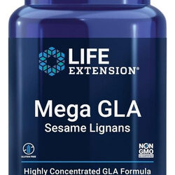 Mega Gla With Sesame Lignans 30 Softgels By Life Extension