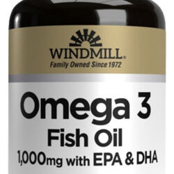 Omega 3 Epa E Dha 1000 Mg 60 Cápsulas Gelatinosas Da Windmil