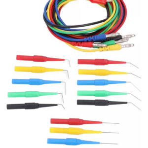 .. Kit De Cabo De Teste De Multímetro De Níquel Banana Plug