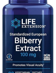 Extrato De Mirtilo 100 Mg 90 Cápsulas Vegetais Da Life Exten