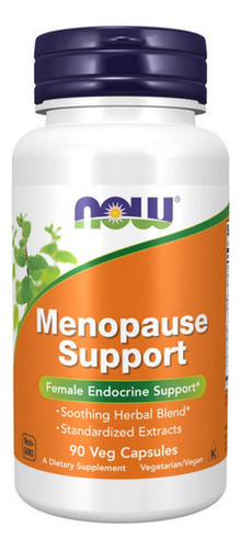 Suporte Para A Menopausa 90 Cápsulas Da Now Foods