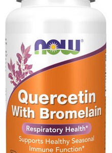 Quercetina Com Bromelaína 60 Cápsulas Vegetais Da Now Foods