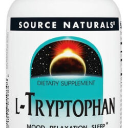 L-tryptophan 500 Mg 60 Caps By Source Naturals