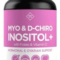 Suplemento en cápsula Opt Ify Myo Inositol sabor fruta de 120 un