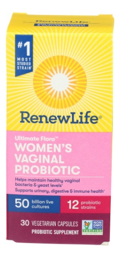 Probiótico Vaginal Feminino Ultimate Flora 50 Bilhões E 30 C