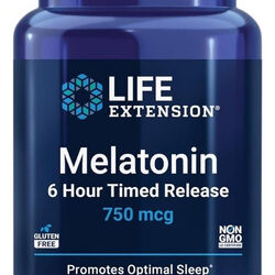 Melatonina De Liberação Programada De 6 Horas 750 Mcg 60 Com