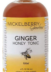Tônico De Mel E Gengibre De 4 Onças Da Mickelberry Gardens
