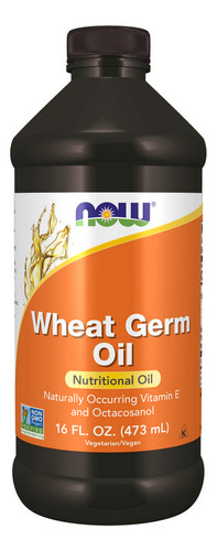 Wheat Germ Oil 16 Oz By Now Foods